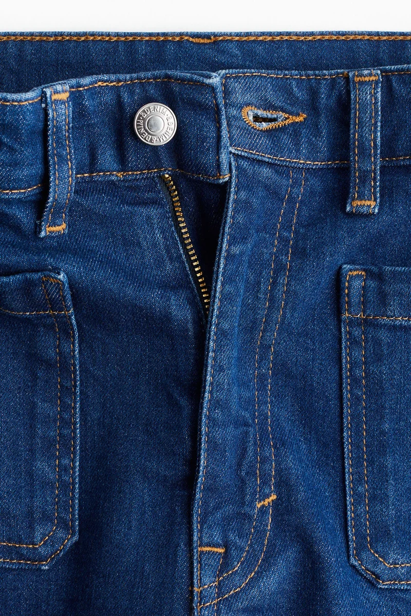 H&M Flared Ultra High Jeans