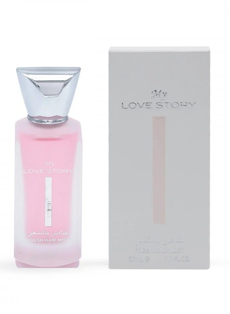 Pierra Katra My Love Story Frish Hair Mist  Eau De Parfum - 50ML - Image 1