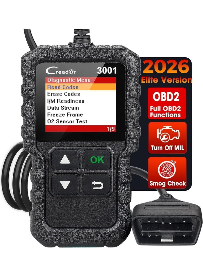 LAUNCH CR3001 OBD2 scanner，Turn off the check engine light - Image 1