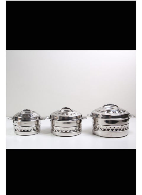 A set of food containers with lids with a perfect and modern design