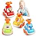 ALASOU 4 PCS Animal Car Toys for 1 Year Old Boy GirlBaby Toys 1 Year Old Boy Gifts for Toddlers 13Vehicle Toy Set for Toddler Toys 121st Birthday Gift for Infant 12 18 Months - Image 3