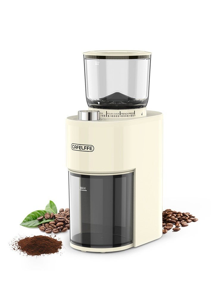 Cafelffe - Burr Coffee Grinder, Electric Conical Coffee Bean Grinder With 48 Precise Settings Adjustable Grind Settings For 2-12 Cups - Image 1