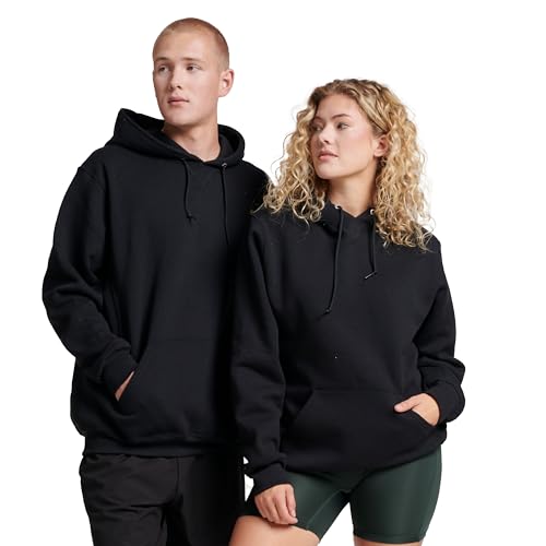 Russell Athletic Mens Dri Power Hooded Pullover Sweatshirt Black XXLarge