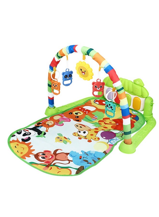 LO.BABY.VE Baby Gyms Play Mats, Tummy Time Mat Toys, Infant Play Mat and Activity Gym, Baby Play Piano Gym Play Mats for Babies Newborns - Image 1