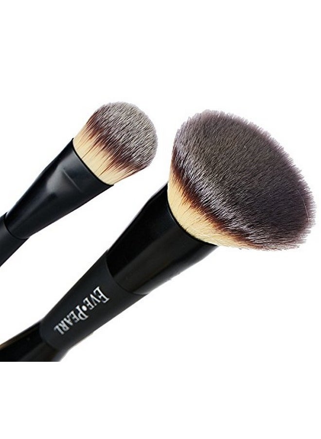 EVE PEARL Hd Dual Foundation Full Coverage Long Lasting Non Greasy Vitamin E Skincare And 201 Contour Blender Brush Set Makeup Kit (Medium)  - Image 2