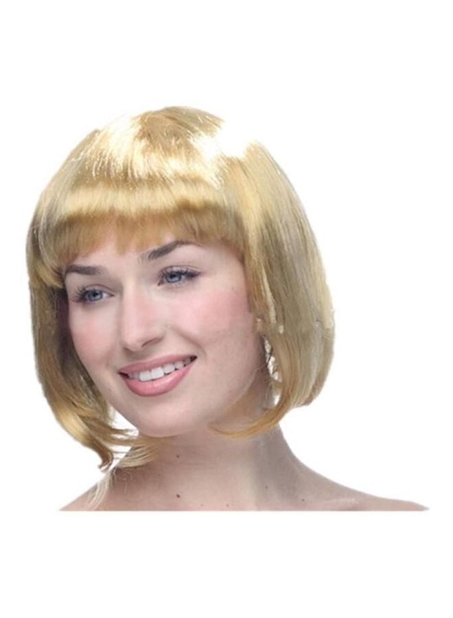 Short Bob Hair Wig Gold