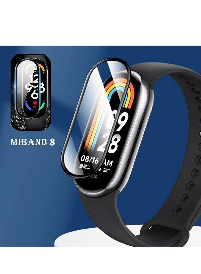 4-Piece 3D Screen Protector For Xiaomi Mi Band 8