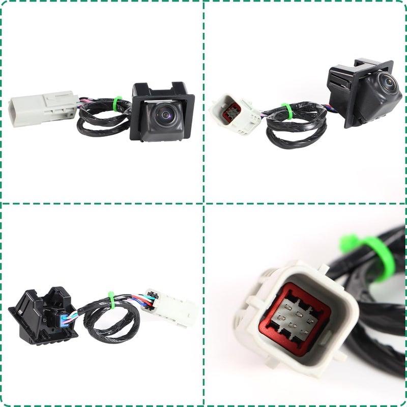 GreenYi OE Backup Camera for GMC Terrain, Chevrolet Equinox, Trax, and Buick Encore - Image 5