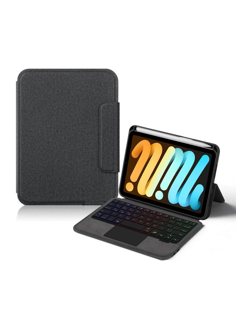 Compatible with iPad mini 7 Magic Keyboard Wireless Bluetooth Magnetic Detachable Keyboard Case - Image 4