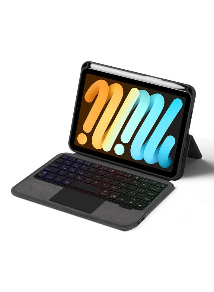 Compatible with iPad mini 7 Magic Keyboard Wireless Bluetooth Magnetic Detachable Keyboard Case - Image 2