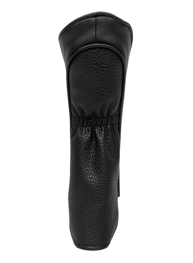 ProActive Sports | Vintage Golf Club Head Covers | for Drivers, Fairway Woods, and Hybrids | Classy Headcovers That Fit Most Clubs | Classic Leather Look | 5-Wood Headcover | Black - Image 3