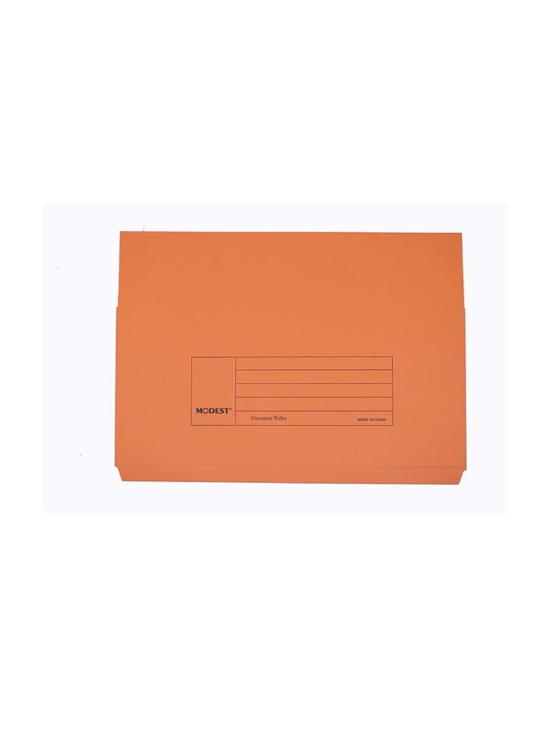 Modest Document Wallet Folder F4 300gsm Mix Color Pack Of 10 - Image 3