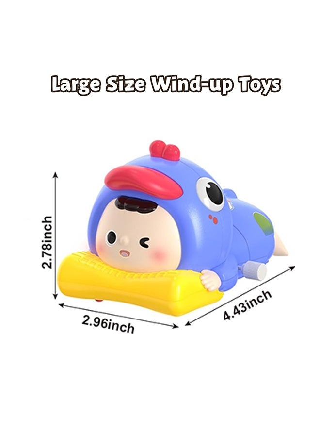 ألعاب تحريك بالملف، بط كبير الحجم ألعاب تحريك للأطفال، هدايا حفلات للحيوانات، عطلة للأطفال من عمر 1-3 سنوات وأطفال من 4-6 سنوات - Image 2