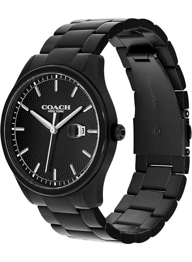 كوتش Quartz analog Watch Steel Strap