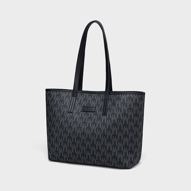 Tote Bag Black Truffle Commuter Women'S Bag Large Capacity High-End Shoulder Bag Luggage - Image 4