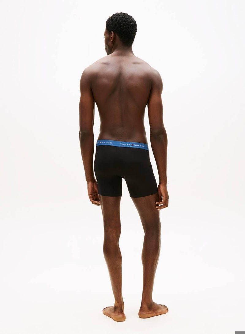 TOMMY HILFIGER 3-Pack Signature Logo Waistband Boxer Briefs - Image 5