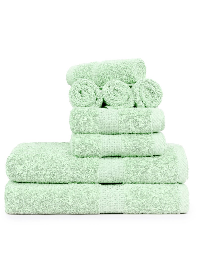CLEANUP TOWELS - Cleanup Towels Set of 08. Durable Quality With Excellent Color Options Specially Designed To Match Your Washroom As You Desire. Well Absorbant Durable Lasts Long. - Image 1