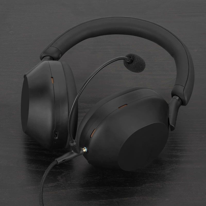 Geekria سماعات جيكريا بوم ميكروفون كابل متوافق مع سوني WH-1000XM6 WH-1000XM5 WH-1000XM4 ULT وير، كابل بديل مضفر نايلون 3.5 مم مع ميكروفون بوم للألعاب والاجتماعات (5.6 قدم) - Image 5