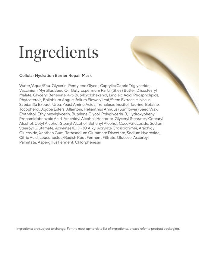 Murad Cellular Hydration Barrier Repair Mask - Hydrating Face Mask, Formulated with Bilberry Omegas, Hibiscus Extract, and Canadian Willowherb, Visibly Repairs Dry, Red, and Rough Skin - 2.7 Fl Oz - Image 5