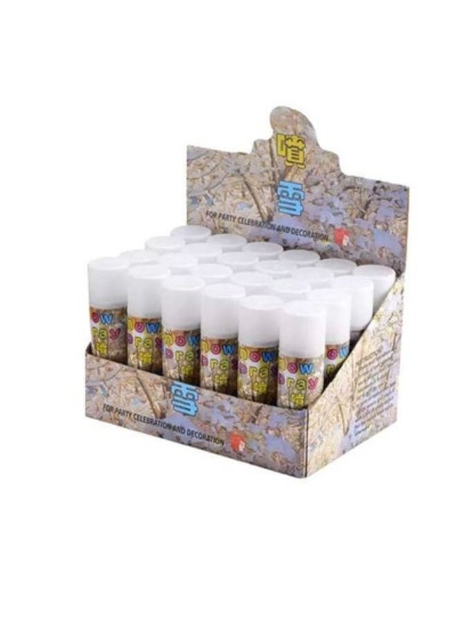 سنو رذاذ رغوة الثلج 24 قطعة - Image 1