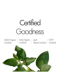 Kapiva KAPIVA AYUR FOODS ORGANIC ASHWAGANDHA POWDER 100G  - Image 5