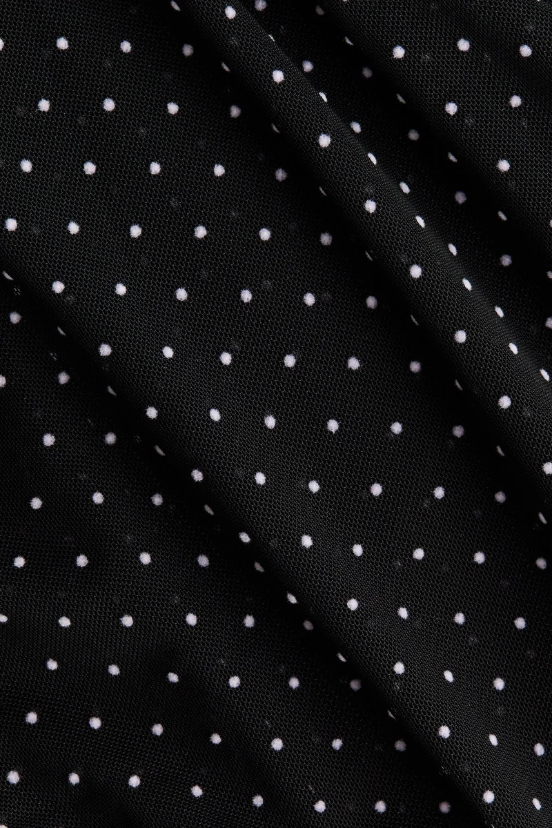 H&M  Plumeti mesh top for Women | Best Price UAE