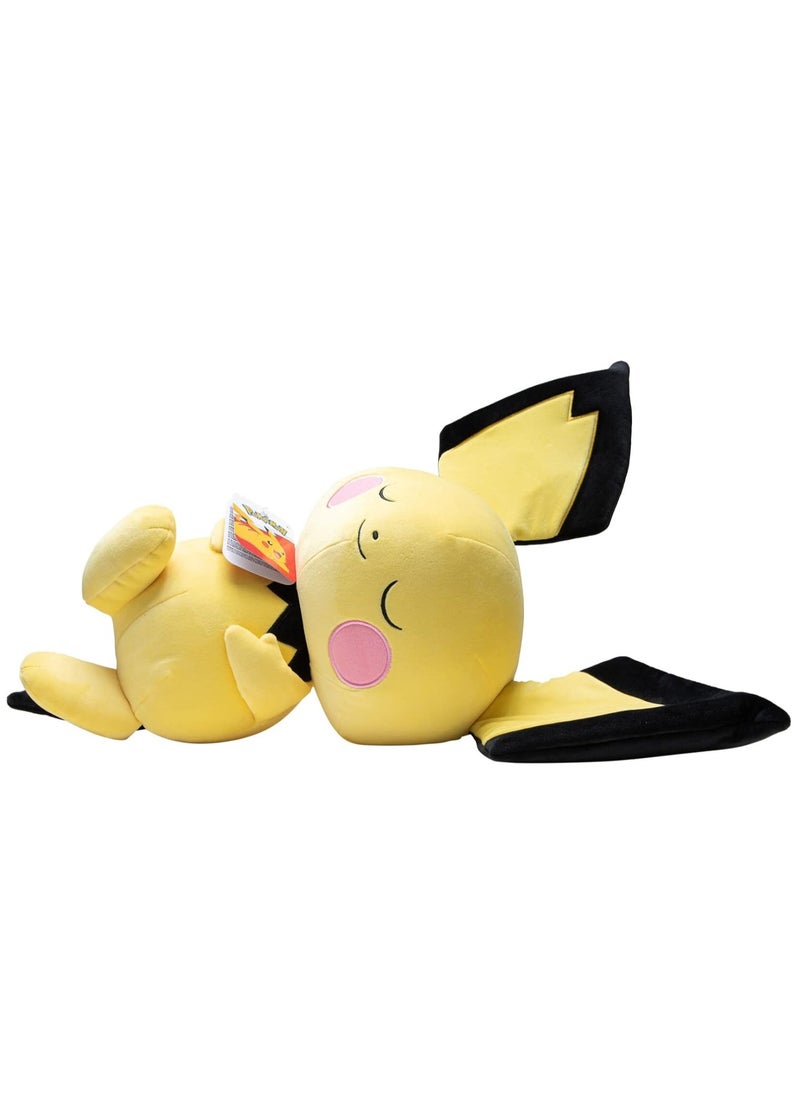 Pokemon Pokemon Sleeping Pichu Plush - 18inch  - Image 2