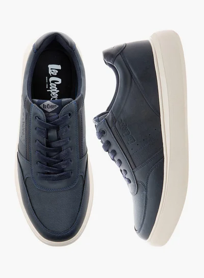 Lee Cooper Men's Panelled Lace-Up Sneakers