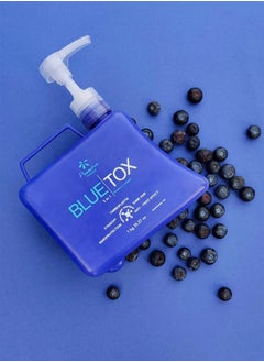 Floractive Floractive Blue Tox 5-in-1 Blueberry Complex - Tanninoplastia for Straight, Shiny, Nano-Protected, Anti-Frizz Hair (1kg)  - Image 5