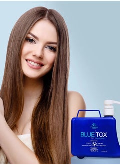 Floractive Floractive Blue Tox 5-in-1 Blueberry Complex - Tanninoplastia for Straight, Shiny, Nano-Protected, Anti-Frizz Hair (1kg)  - Image 4