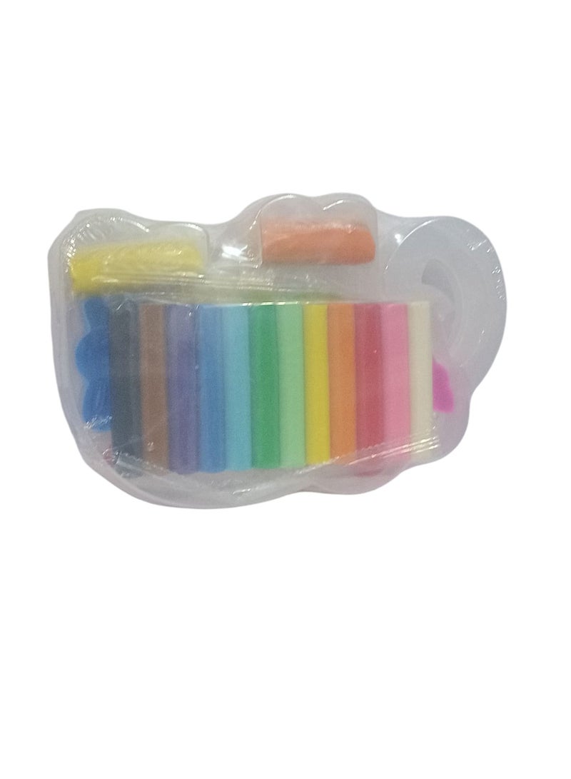 فانبو علبة صلصال تشكيل ملوّن للأطفال من فانبو ، تحتوي على أدوات لتشكيل صلصال ، مناسبة للأطفال من عمر 3 سنوات فما فوق ، آمنة وسهلة الاستخدام لتنمية الإبداع والمهارات الحركية. - Image 2