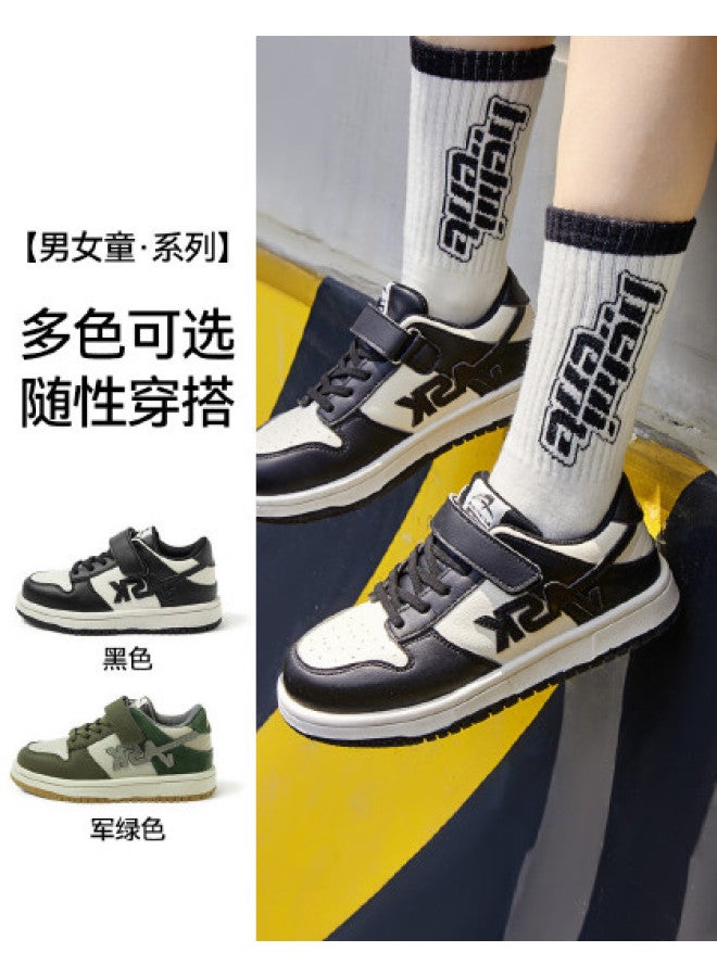 ASK JUNIOR أحذية كاجوال للأطفال الأولاد والبنات مجموعة خريف 2025 الجديدة مع خطاف وحلقة للأماكن الخارجية رياضية للجري - Image 1