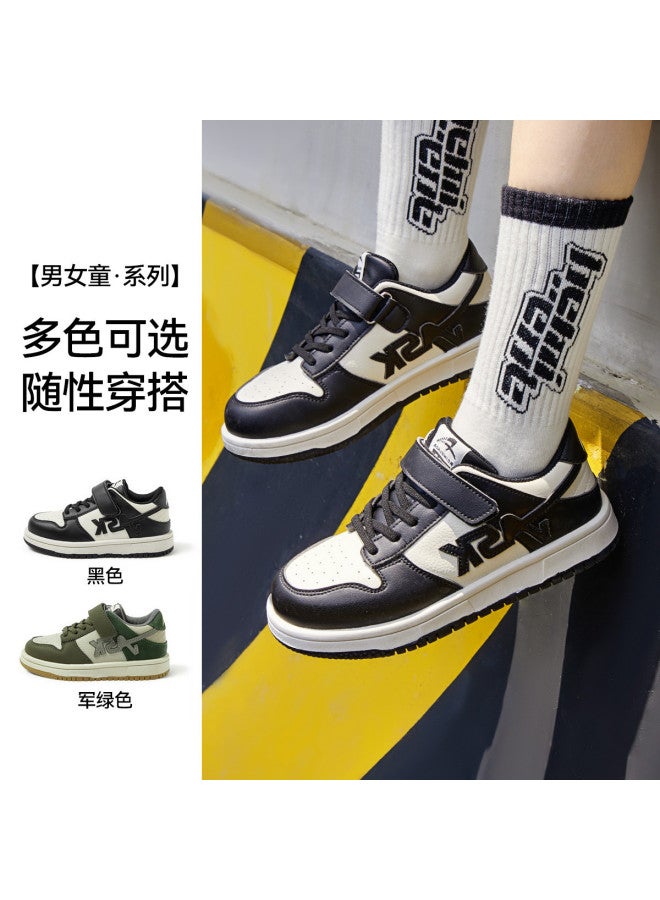 ASK JUNIOR أحذية كاجوال للأطفال الأولاد والبنات مجموعة خريف 2025 الجديدة مع خطاف وحلقة للأماكن الخارجية رياضية للجري - Image 2