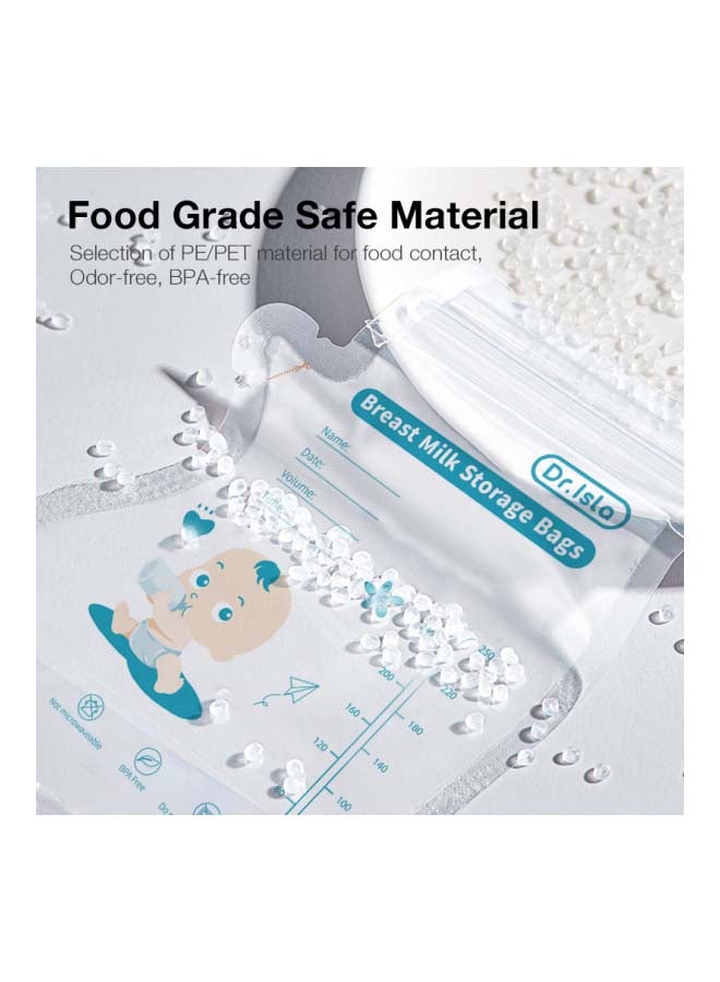 Dr.isla أكياس تخزين حليب الثدي 30 قطعة - Image 3