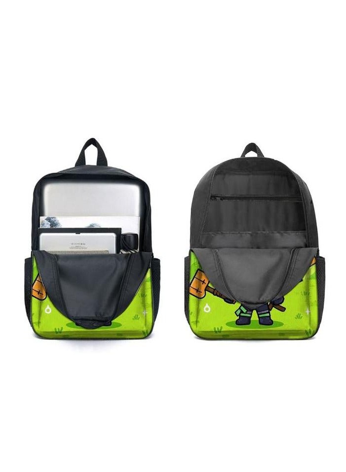 Cartoon three-piece schoolbag with zipper - 641  - Image 4