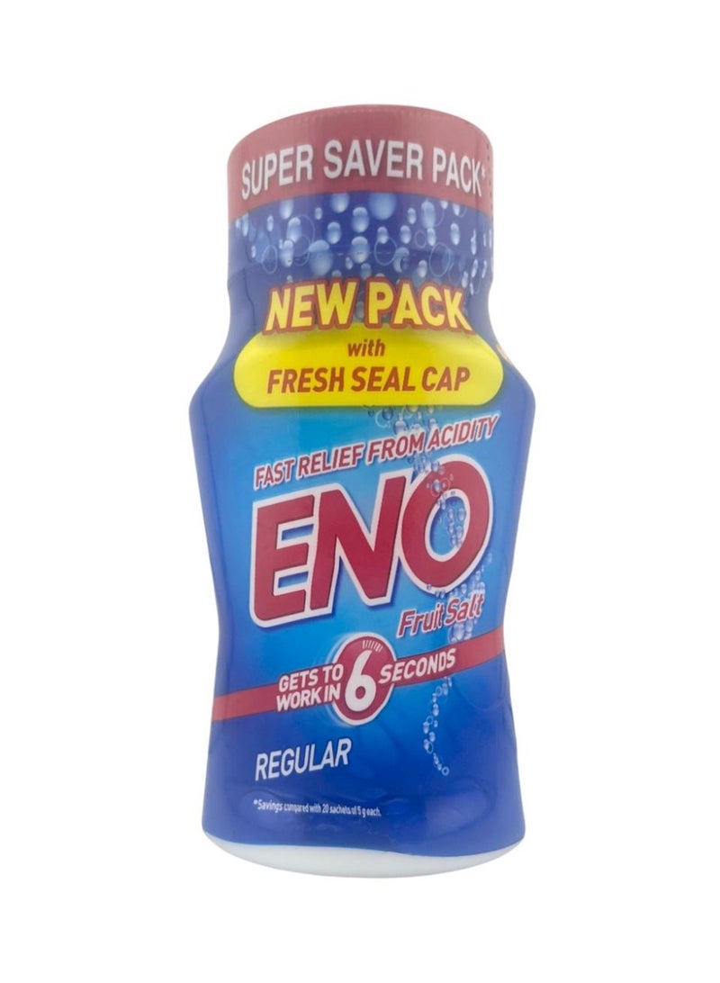 ENO FAST RELIEF FROM ACIDITY FRUIT SALT BOTTLE 100GM - Image 1