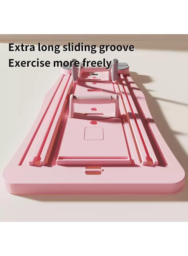 كيلا لوح بيلاتيس، لوح للبطن، مجموعات بيلاتيس ريفورمر متعددة الأغراض قابلة للطي للتمرين في المنزل والمكتب، معدات بيلاتيس عالية القوة، لوح لياقة بدنية محمول للنساء والرجال - Image 2