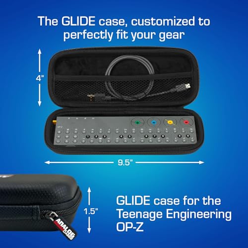 ANALOG CASES Teenage Engineering OP-Z Case - Custom-Fitted Compact GLIDE Case for Travel - Image 5