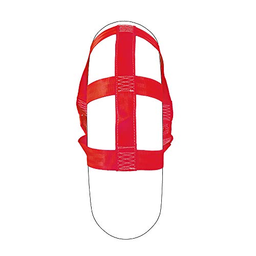 MOTO4U Universal Motorcycle Rear Wheel Tie down Strap in Red - Image 5