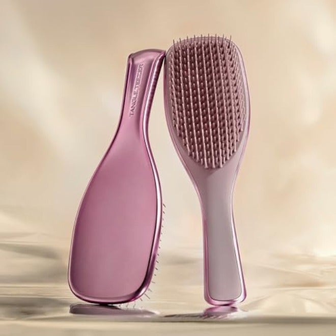 تانجل تيزر فرشاة تانغل تيزيير كروم الأصلية لفك التشابك المثالية للشعر الرطب والجاف، تقلل من التقصف، بلون ذهبي شمبانيا - Image 3