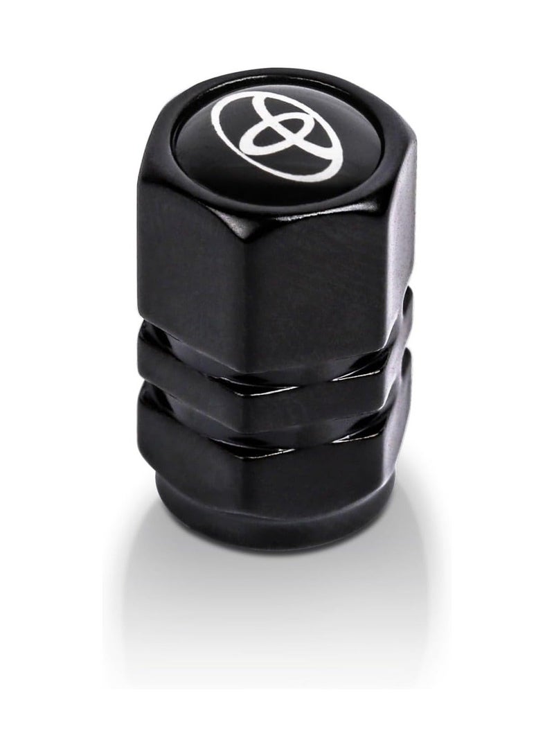 Generic 4 Pcs Set Tire Valve Stem Cover Premium Corrosion Resistant Aluminium Alloy Cap  - Image 2