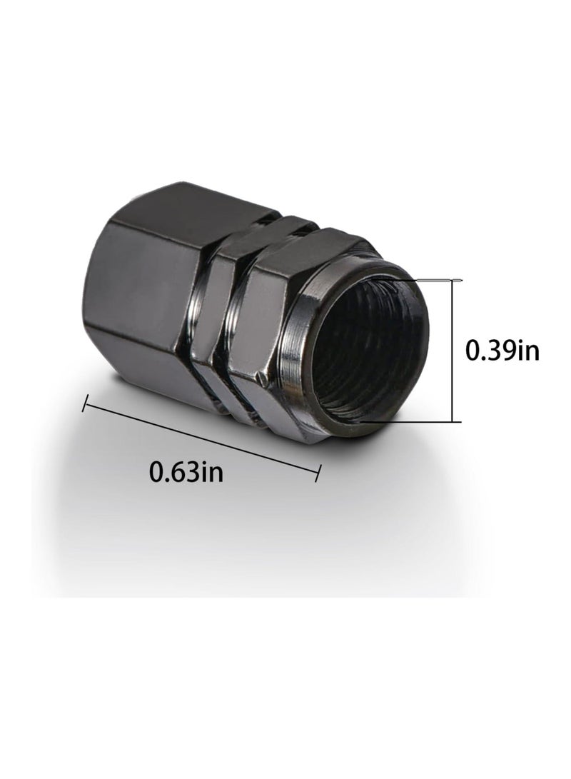 Generic 4 Pcs Set Tire Valve Stem Cover Premium Corrosion Resistant Aluminium Alloy Cap  - Image 3
