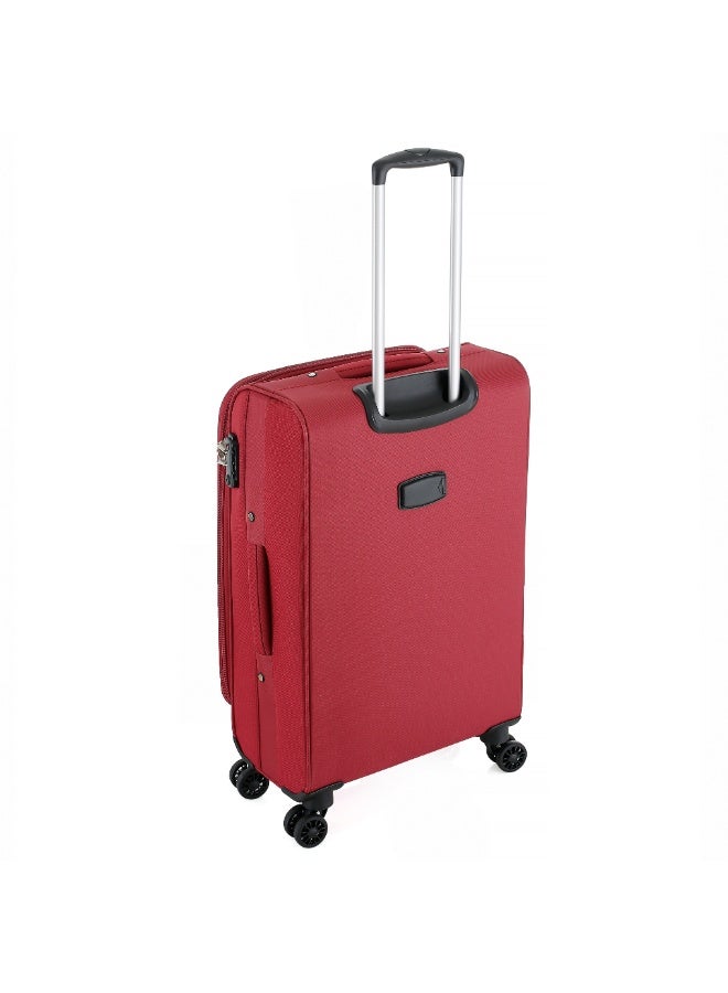 اتش تي طقم حقائب سفر من 3 قطع من H.T | حقائب سفر ذات غلاف ناعم | طقم حقائب سفر خفيفة الوزن قابلة للتوسيع بعجلات (82 لترًا، حقيبة سفر خفيفة الوزن) (متوسطة الحجم 24 بوصة) - Image 4