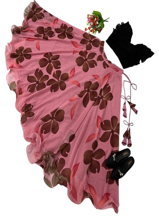 Yogilabel Readymde Lehenga Choli Set- Kids Party Dress - Traditional Ethnic Dress - Girls - Image 1