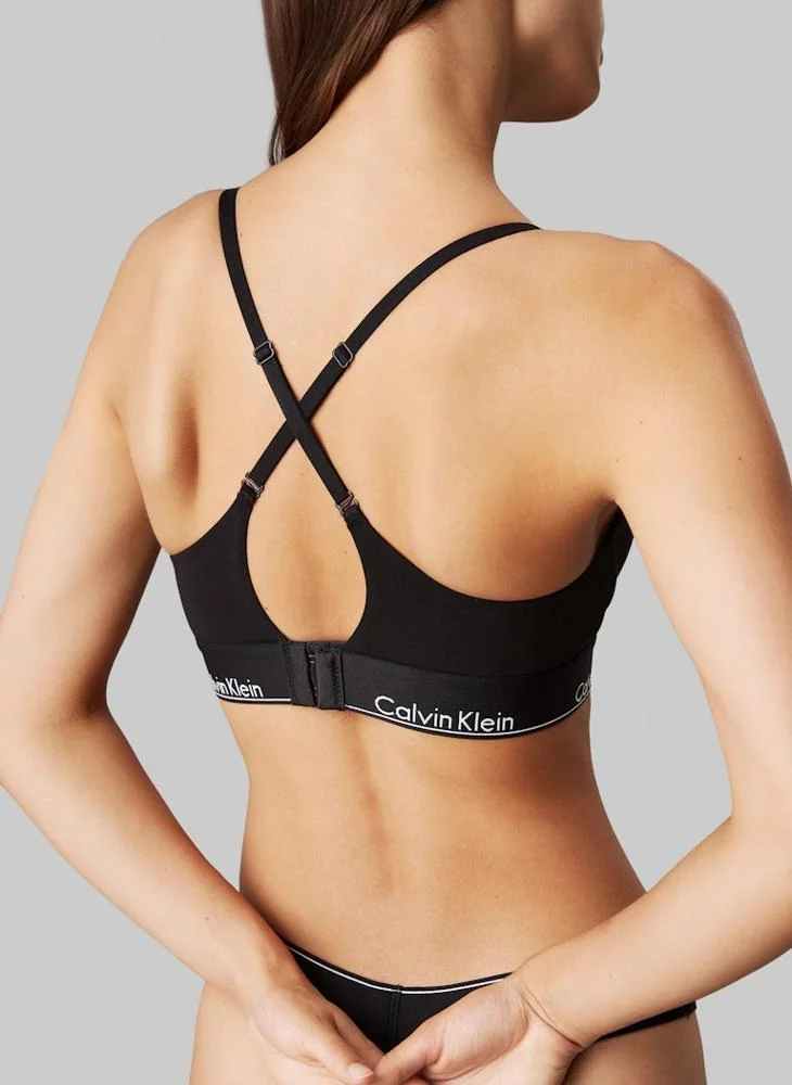 كالفن كلاين Plunge Neck Bra