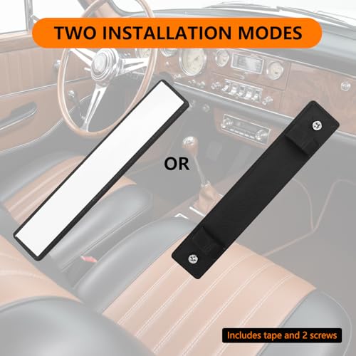 Toughnics Under Dash Bracket for Holley Sniper EFI Terminator X Dominator 3.5" Screen, Handheld Controller Display Mount, Reserved SD Card Slot and Cable Slot - Image 3