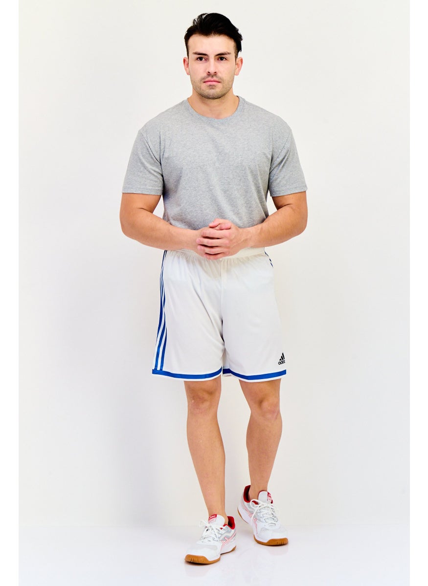 Adidas Men Sportswear Fit Hockey Shorts, White  - Image 3