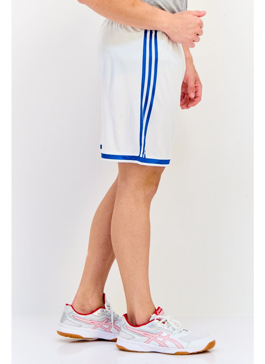 Adidas Men Sportswear Fit Hockey Shorts, White  - Image 4