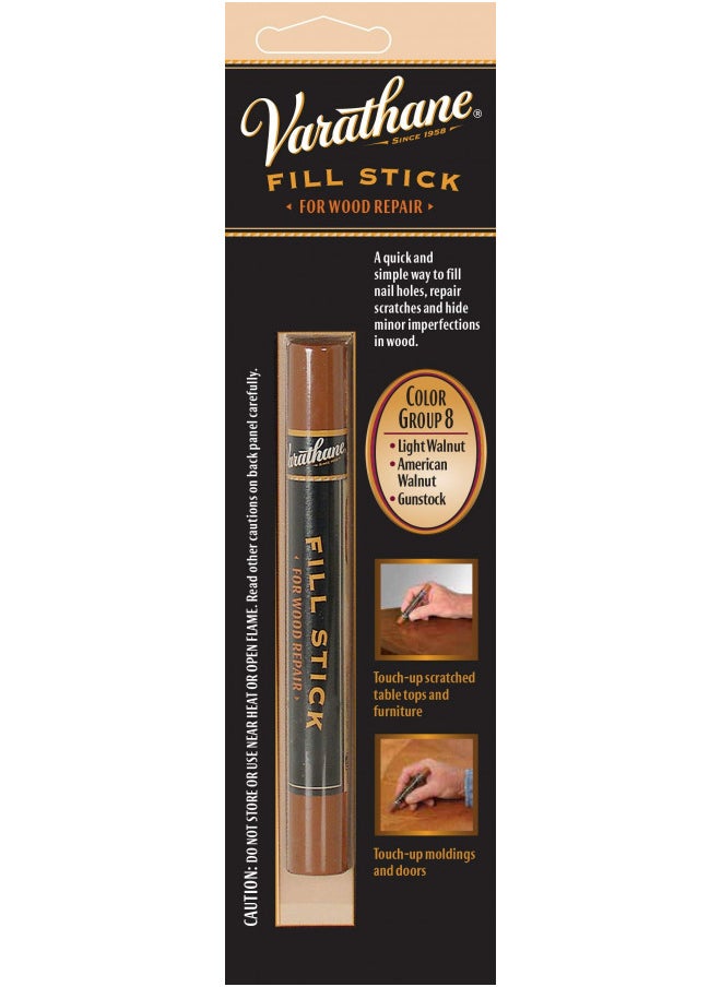 RUST-OLEUM Varathane 215369 Wood Fill Stick For Light Walnut, American Walnut, Gunstock  - Image 1