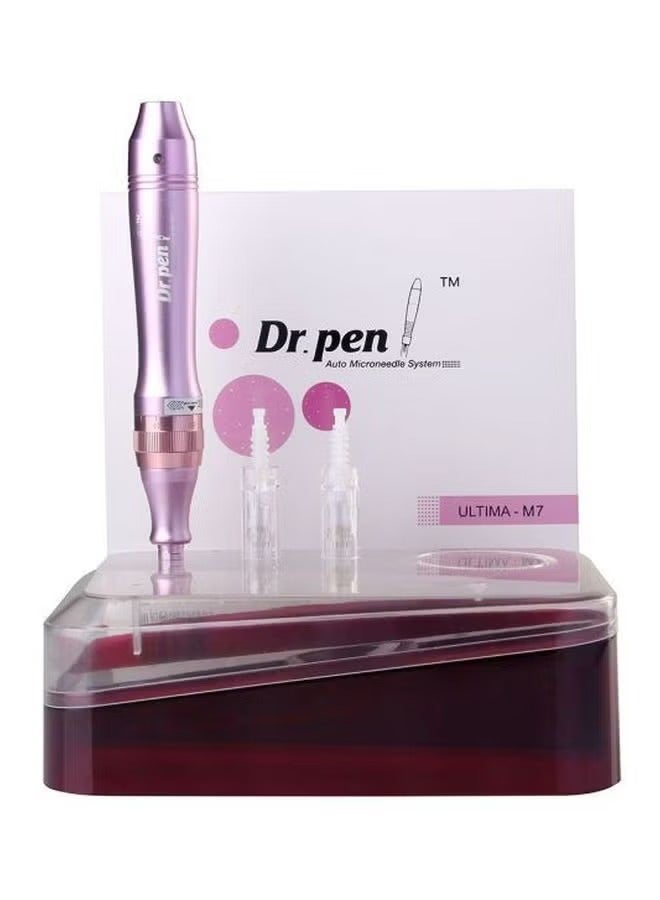 Dr.pen Ultima M7 Wireless Auto Microneedling Derma Pen Pink - Image 1
